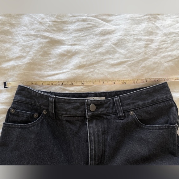 Tibi Black Denim Brancusi Jean 25 Regular - Picture 7 of 8